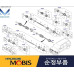mobis front shaft joint cv hyundai palisade 2018-23